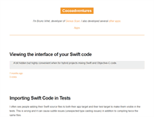 Tablet Screenshot of cocoadventures.org